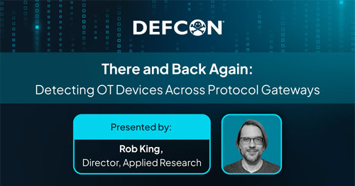 Rob King at DEF CON ICS Village 